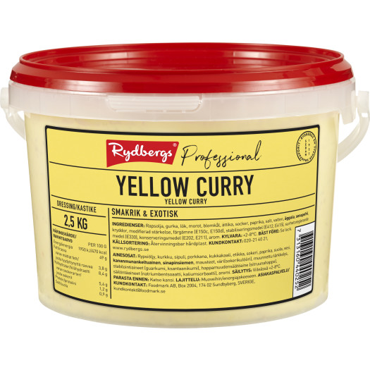 Yellow Curry Dressing 2,5kg