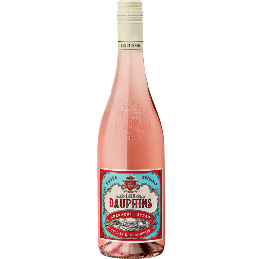 Les Dauphins IGP M&eacute;diterran&eacute;e Ros&eacute; 75cl