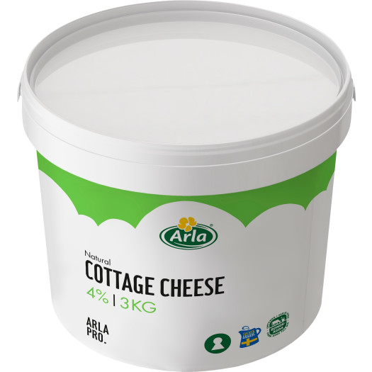 Keso Cottage Cheese Naturell 4% 3kg