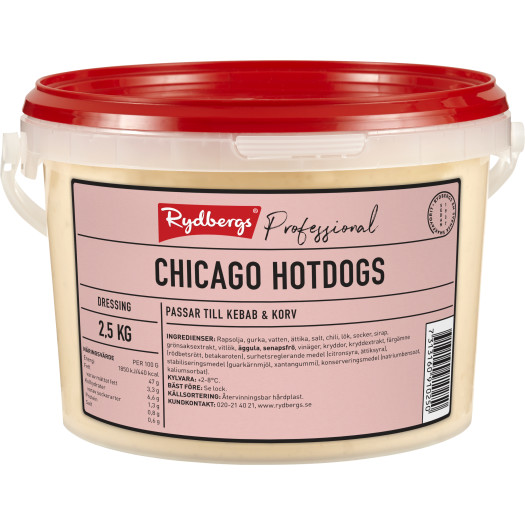 Hotdog chicago dressing 2,5kg
