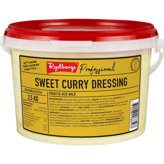 Sweet curry dressing 2,5kg