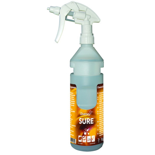 Sprayflaska Rengöringsmedel Fettlösning 0,75L Sure