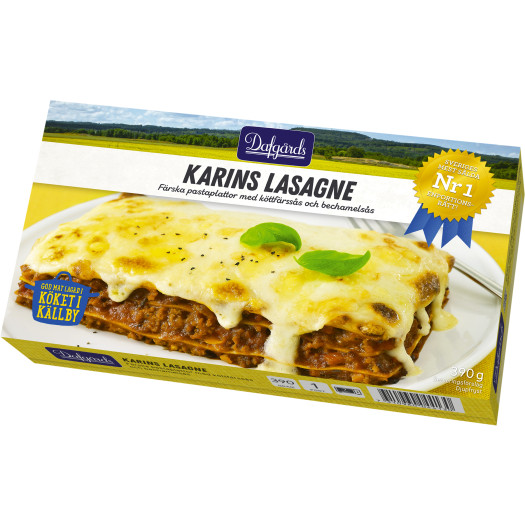Lasagne Karin 390g