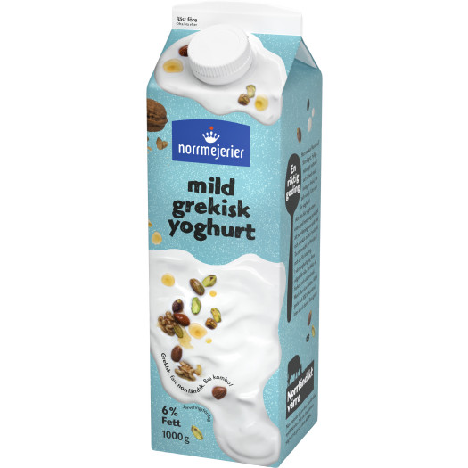 Yoghurt grekisk mild 6% 1kg