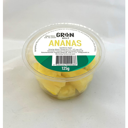 Fruktsallad Ananas 4x125g