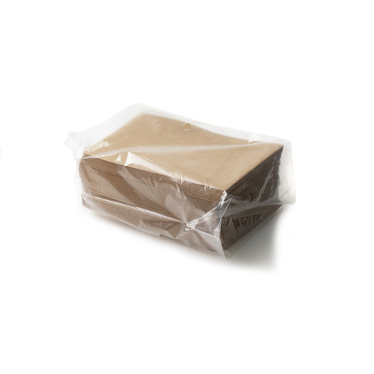 Korvpapper naturfärgad 11x14 cm. 4000 st