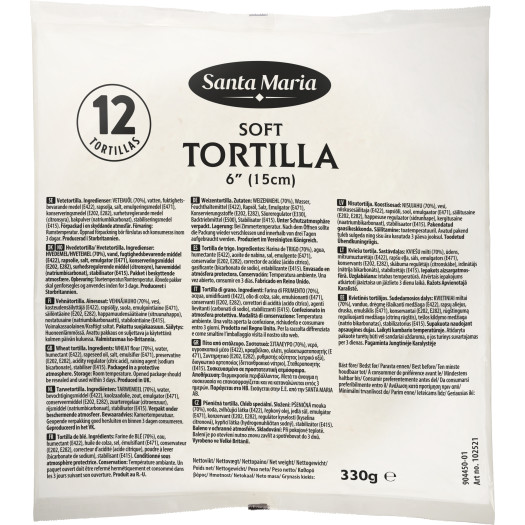 Soft Tortilla 330g