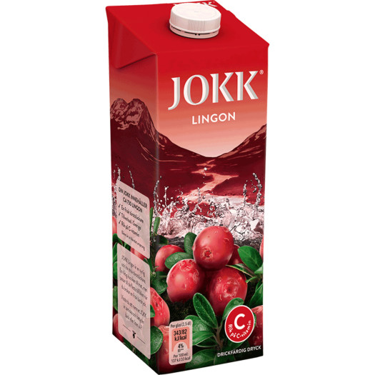 JOKK Lingon Drickfärdig 1L