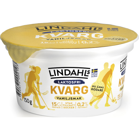 Kvarg vanilj laktosfri 0,2% 150g