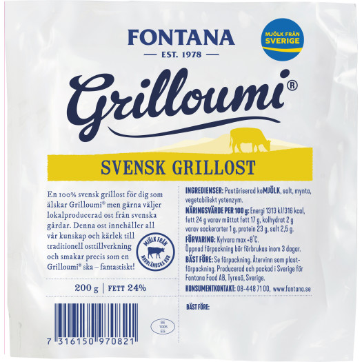 Grilloumi Svensk Grillost 200g