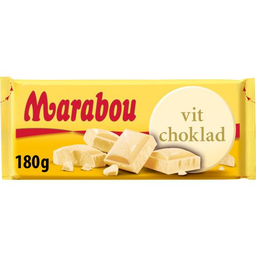 Marabou Vit Choklad 180g