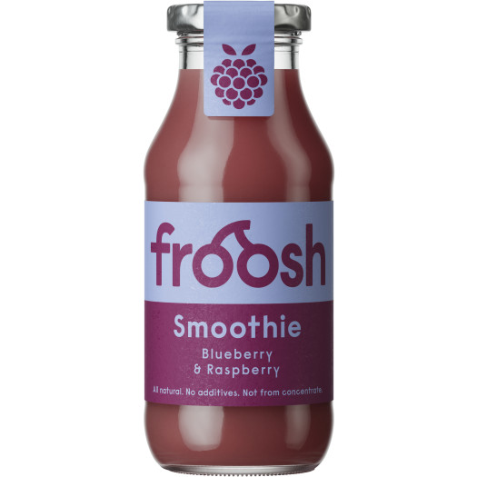 Smoothie blåbär hallon 25cl