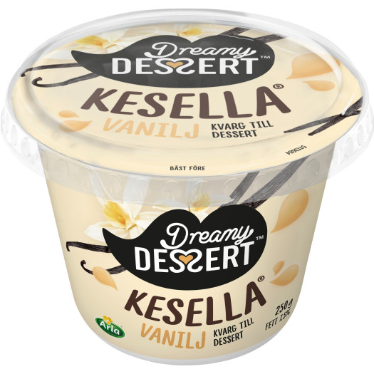 Kesella dessertkvarg vanilj 7,5% 250g