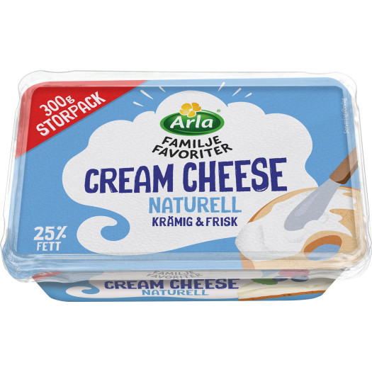Cream cheese Naturell 300g