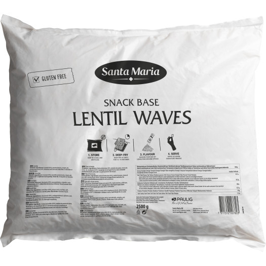 Snack Bases Lentil Waves 2,5kg