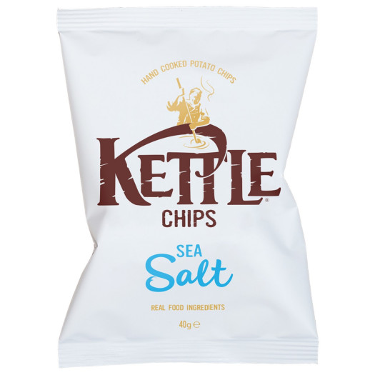 Kettle Chips Lightly Salted 40g Chips Martin & Servera