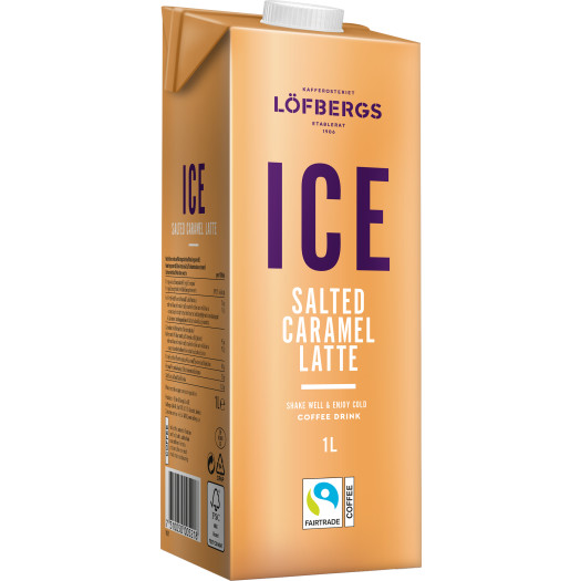 Ice Salted Caramel Latte 1L