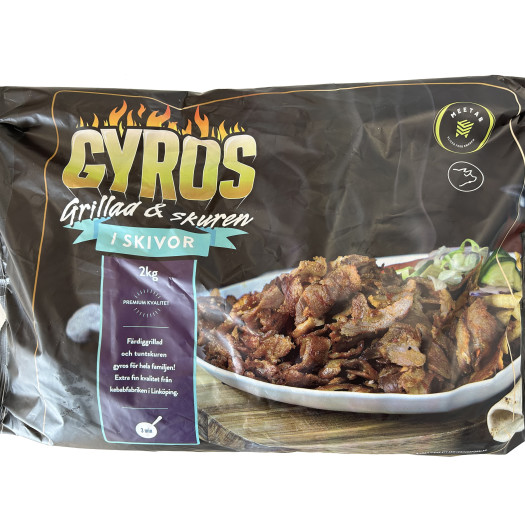 Gyros grillad skuren 2kg