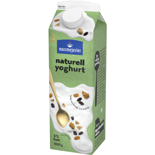 Yoghurt naturell 3% 1kg