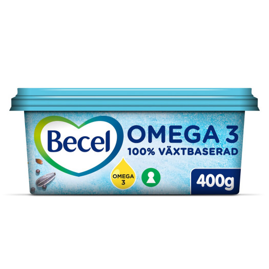 Becel Omega 3 Lättmargarin 400g