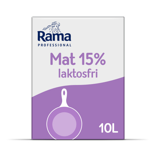 Rama Professional Mat 15%, laktosfri 10L
