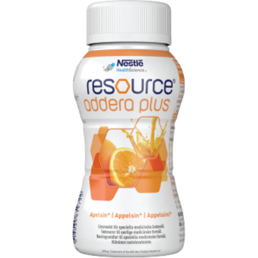 Resource Addera Plus apelsin 4x200ml