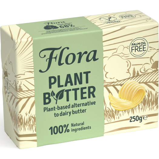 Flora Plant B+tter Växtbaserat 250g