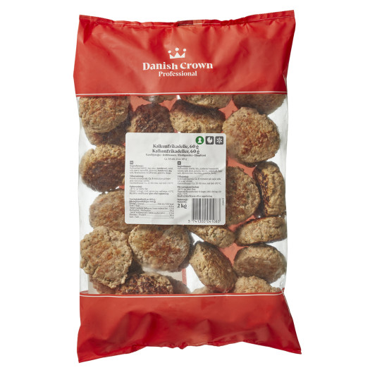 Kalkon Frikadeller 60g/2kg - Övrigt burgare, köttbullar &amp; biffar mm ...