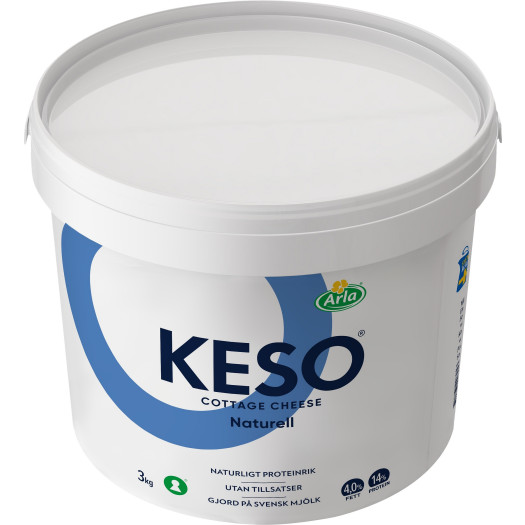 Keso Cottage Cheese naturell 3kg