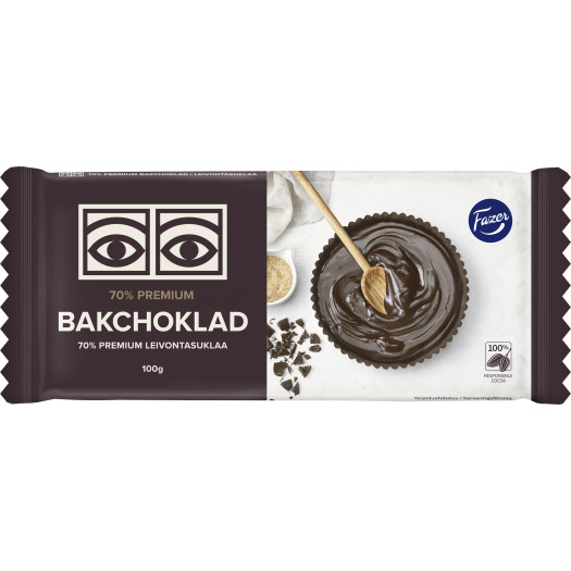 Bakchoklad 70% Premium 100g