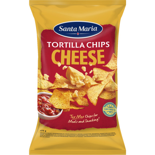Tortilla Chips Cheese 475g