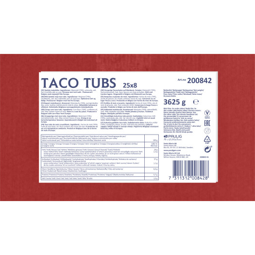 Taco Tubs 3,625kg