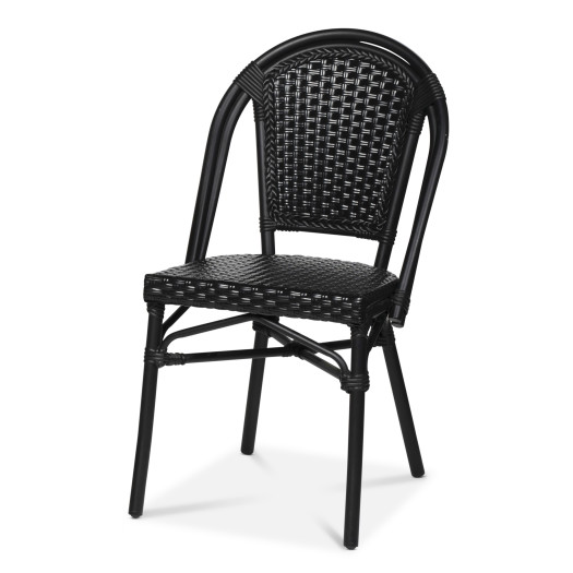 Paris stol, svart, bambu