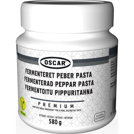 Fermenterad Peppar pasta 580g