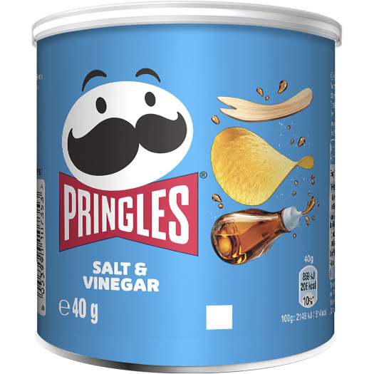 Pringles Salt&Vinegar 12x40g