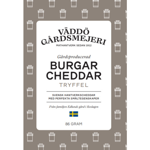 Burgarcheddar tryffel 86g