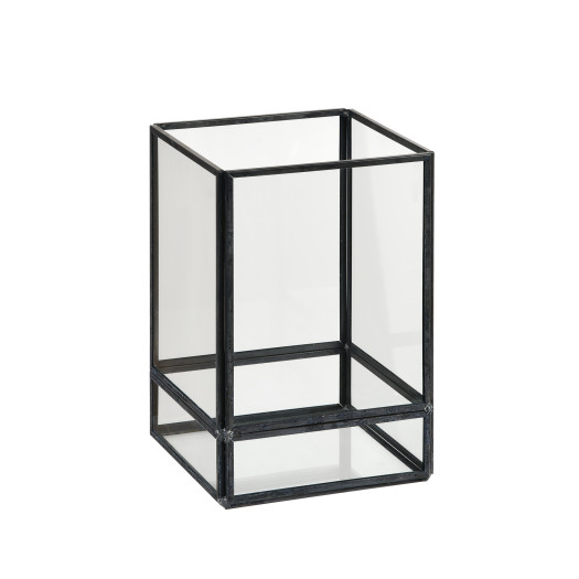 Ljushållare Capella glas 10x10x15cm