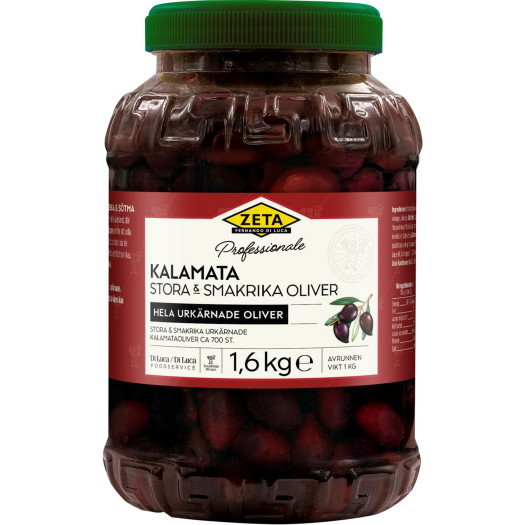 Kalamatoliver urkärnade 1,6kg