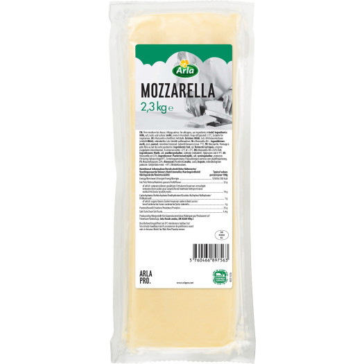 Mozzarellafilé 22% 2,3kg