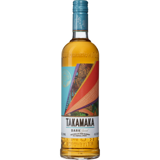 Takamaka Rum Dark Spiced 38% 70cl