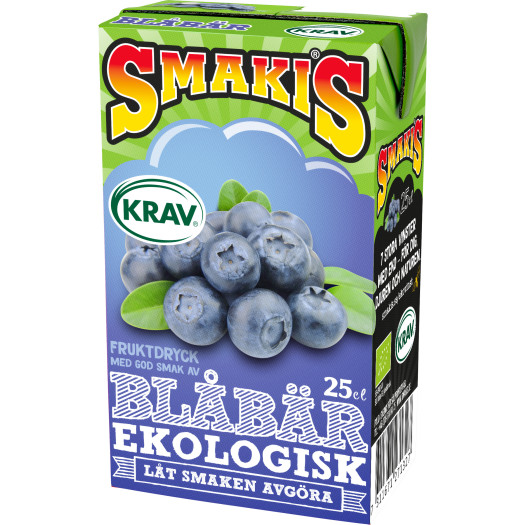 Smakis Bl&aring;b&auml;r 25cl
