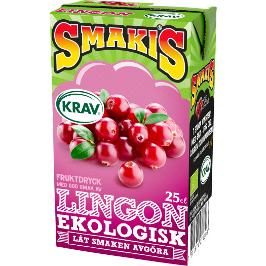 Smakis Lingon 25cl