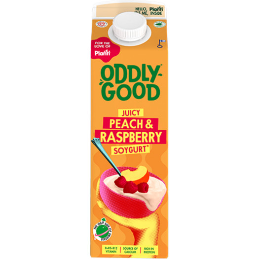 Oddlygood Soygurt Persika Hallon 1kg