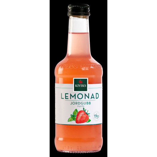 Lemonad jordgubb mynta kolsyrad 27,5cl