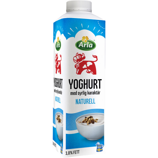 Yoghurt naturell 3% 1kg