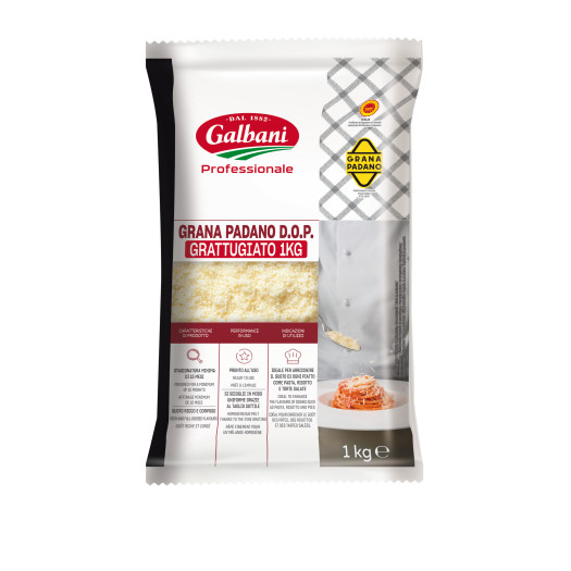 Grana Padano f&auml;rsk riven 29% 1kg