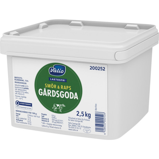G&aring;rdsgoda laktosfri 2,5kg