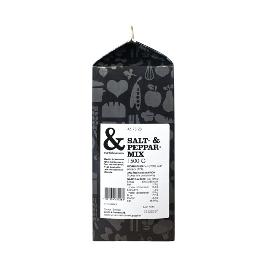 Salt och Pepparmix 1,5kg