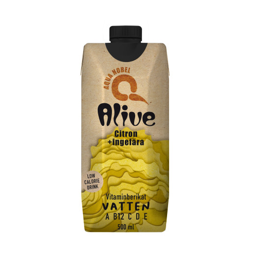 Alive Citron/Ingef&auml;ra TET 50cl