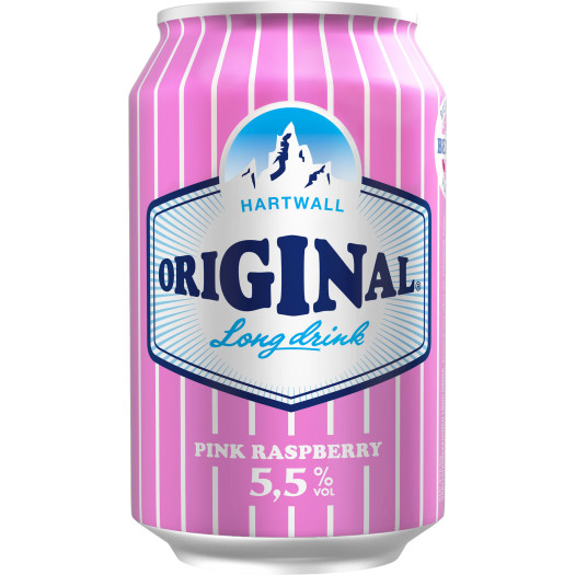 Original Long Drink Raspberry burk 33cl